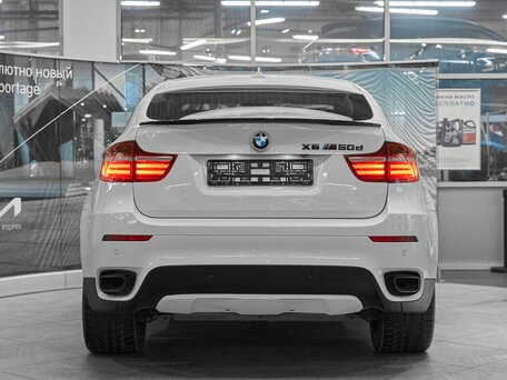 2013 BMW X6 M50d I (E71) Рестайлинг, белый, 2445000 рублей, вид 5