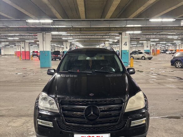 2008 Mercedes-Benz GL-Класс 500 I (X164), чёрный, 1200000 рублей