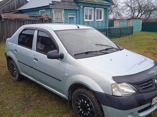 2007 Renault Logan I, зелёный, 250000 рублей, вид 1