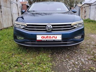 2019 Volkswagen Passat B8 Рестайлинг, синий, 3200000 рублей, вид 1