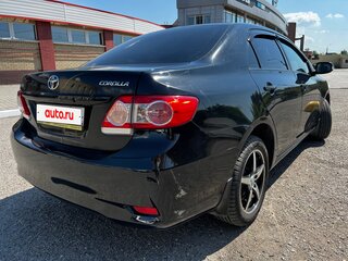 2011 Toyota Corolla X (E140, E150) Рестайлинг, чёрный, 1049000 рублей, вид 5