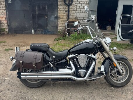 2006 Yamaha XV 1700 Road Star, чёрный, 630000 рублей, вид 2