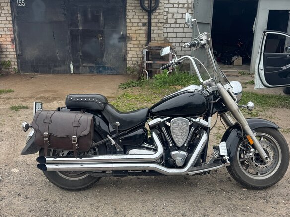 2006 Yamaha XV 1700 Road Star, чёрный, 630000 рублей - вид 1