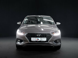 2018 Hyundai Solaris II, коричневый, 1449000 рублей, вид 2