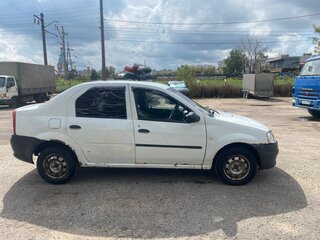 2014 Renault Logan I Рестайлинг, белый, 199000 рублей, вид 4