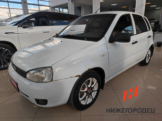 2011 Lada (ВАЗ) Kalina I, белый, 165000 рублей, вид 1