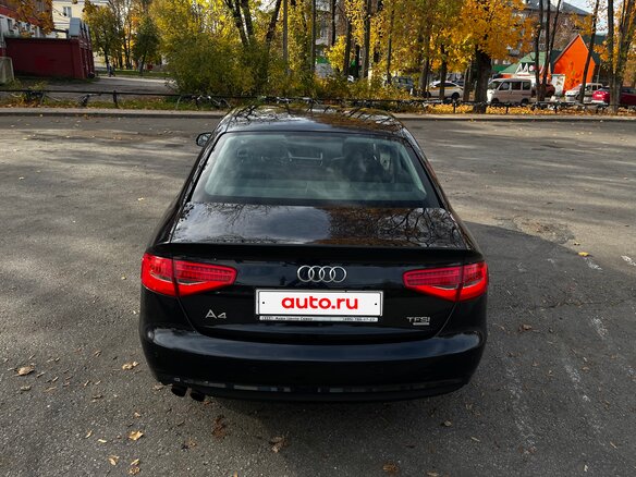 2013 Audi A4 IV (B8) Рестайлинг, чёрный, 1830000 рублей - вид 3