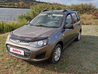 2018 Lada (ВАЗ) Kalina II, коричневый, 460000 рублей, вид 1