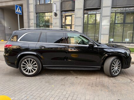 2020 Mercedes-Benz GLS 400 d II (X167), чёрный, 7950000 рублей, вид 4