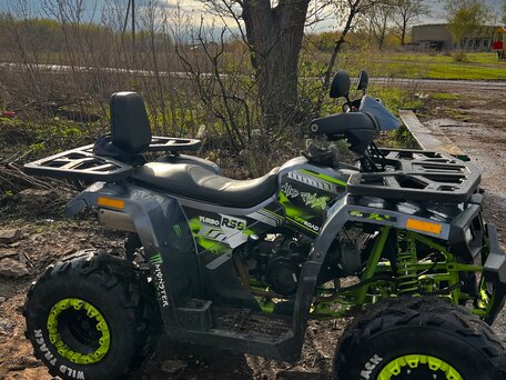 2023 Motoland Wild Track 200, зелёный, 145000 рублей, вид 3