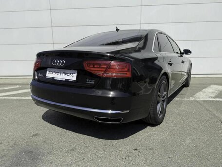 2012 Audi A8 Long III (D4), чёрный, 1250000 рублей, вид 5