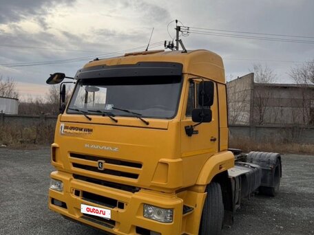 2015 КамАЗ 5460, жёлтый, 1000000 рублей, вид 1