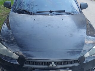 2008 Mitsubishi Lancer X, чёрный, 650000 рублей, вид 1