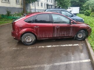 2008 Ford Focus II Рестайлинг, пурпурный, 350000 рублей, вид 5
