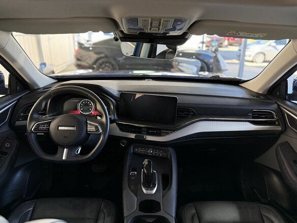 2023 Haval F7 I Рестайлинг, синий - вид 9