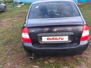 2007 Lada (ВАЗ) Kalina I, синий, 120000 рублей, вид 2