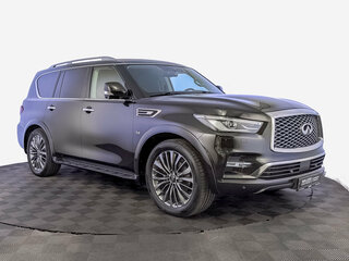 2019 Infiniti QX80 I Рестайлинг 2, чёрный, 4600000 рублей, вид 3