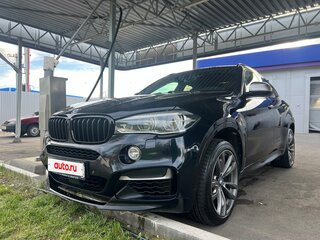 2018 BMW X6 M50d II (F16), чёрный, 4390000 рублей, вид 1