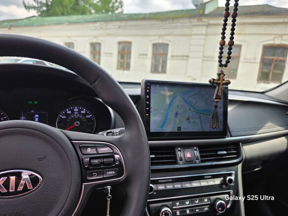 2017 Kia Optima IV, синий, 1950000 рублей - вид 6