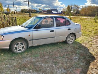 2007 Hyundai Accent ТагАЗ II, серебристый, 250000 рублей, вид 2