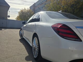 2018 Mercedes-Benz S-Класс 450 Long VI (W222, C217) Рестайлинг, белый, 5790000 рублей, вид 5