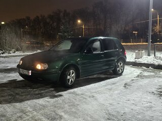 1999 Volkswagen Golf IV, зелёный, 300000 рублей, вид 1