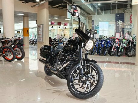 2018 Harley-Davidson Sport Glide, чёрный, 930000 рублей, вид 4