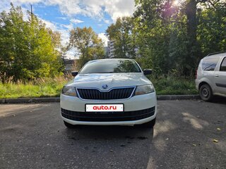 2014 Skoda Rapid I, белый, 750000 рублей, вид 2