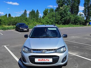 2014 Lada (ВАЗ) Kalina II, серебристый, 337000 рублей, вид 2