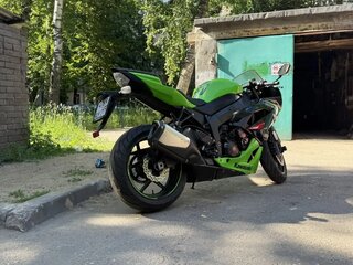 2012 Kawasaki ZX-6R Ninja, зелёный, 880000 рублей, вид 2