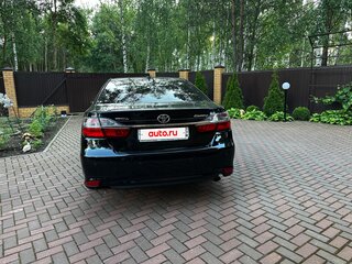 2016 Toyota Camry US Market VII (XV50) Рестайлинг, чёрный, 2000000 рублей, вид 4