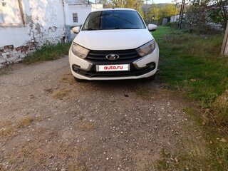 2019 Lada (ВАЗ) Granta I Рестайлинг, белый, 400000 рублей, вид 1
