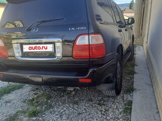 2004 Lexus LX 470 II Рестайлинг, чёрный, 1800000 рублей, вид 2