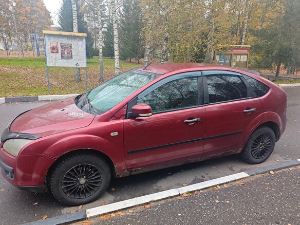 2007 Ford Focus II, пурпурный, 280000 рублей - вид 3