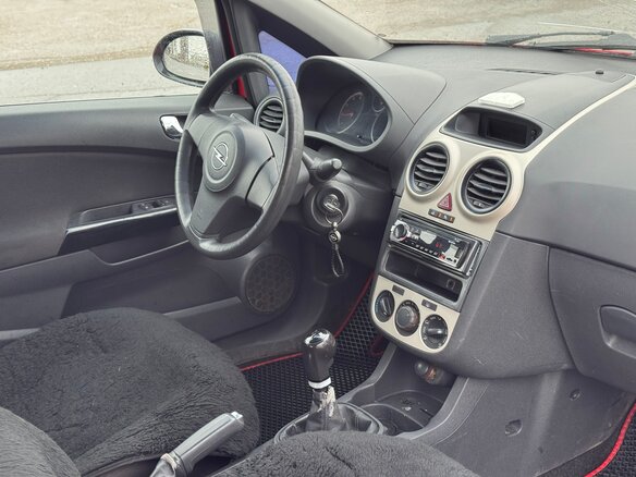 2007 Opel Corsa D, красный, 170000 рублей - вид 11