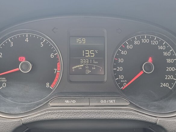 2016 Volkswagen Polo V Рестайлинг, синий - вид 12