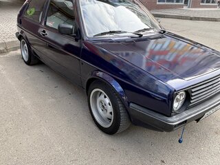 1989 Volkswagen Golf II, синий, 190000 рублей, вид 3