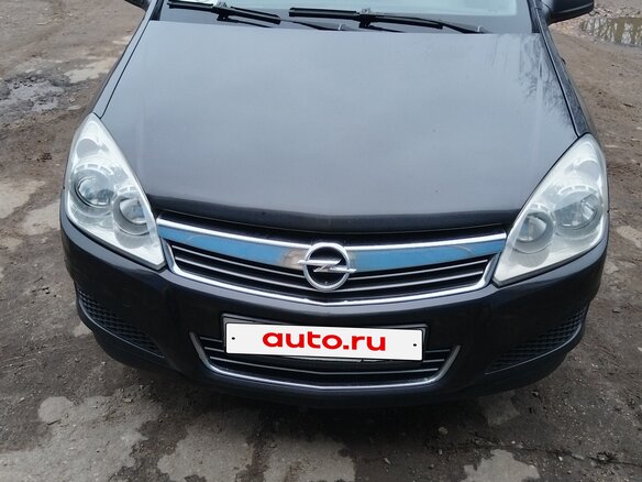 2010 Opel Astra H Рестайлинг, чёрный, 650000 рублей