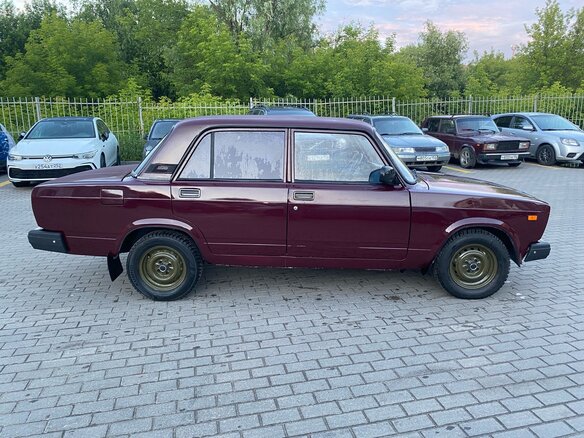 2007 Lada (ВАЗ) 21053-20, красный, 160000 рублей - вид 7