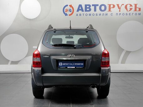 2008 Hyundai Tucson I, серый, 737000 рублей, вид 4