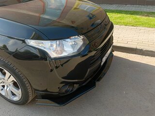 2014 Mitsubishi Outlander III, чёрный, 1400000 рублей, вид 2