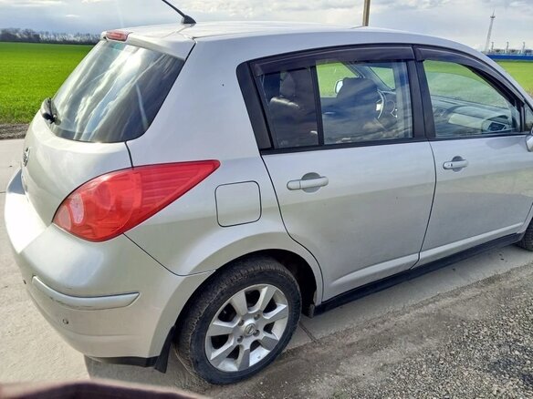 2007 Nissan Tiida I, серебристый, 515000 рублей - вид 3