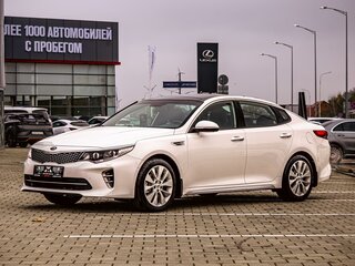 2018 Kia Optima IV, белый, 1535000 рублей, вид 1
