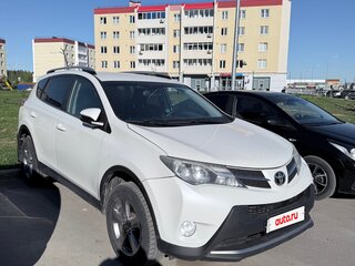 2014 Toyota RAV4 IV (XA40), белый, 1350000 рублей, вид 1