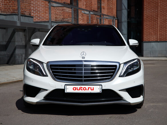 2014 Mercedes-Benz S-Класс AMG 63 AMG Long III (W222, C217), белый - вид 2