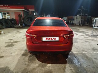 2015 Lada (ВАЗ) Vesta I, красный, 565000 рублей, вид 5