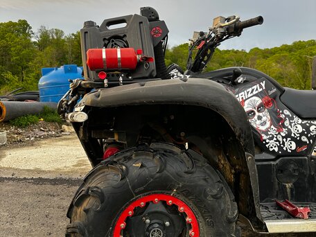 2014 Yamaha Grizzly 700, чёрный, 899000 рублей, вид 1