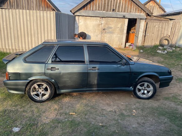 2006 Lada (ВАЗ) 2114, зелёный, 100000 рублей - вид 2