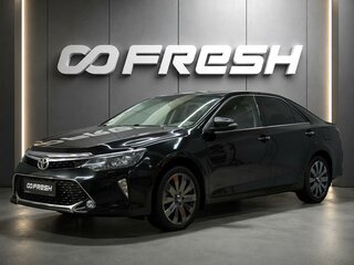2017 Toyota Camry VII (XV50) Рестайлинг 2, чёрный, 2870000 рублей, вид 1