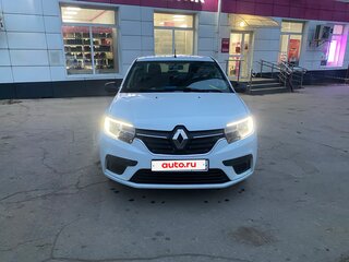 2018 Renault Logan II Рестайлинг, белый, 650000 рублей, вид 2